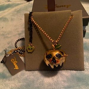 Disney Snow White poison apple locket